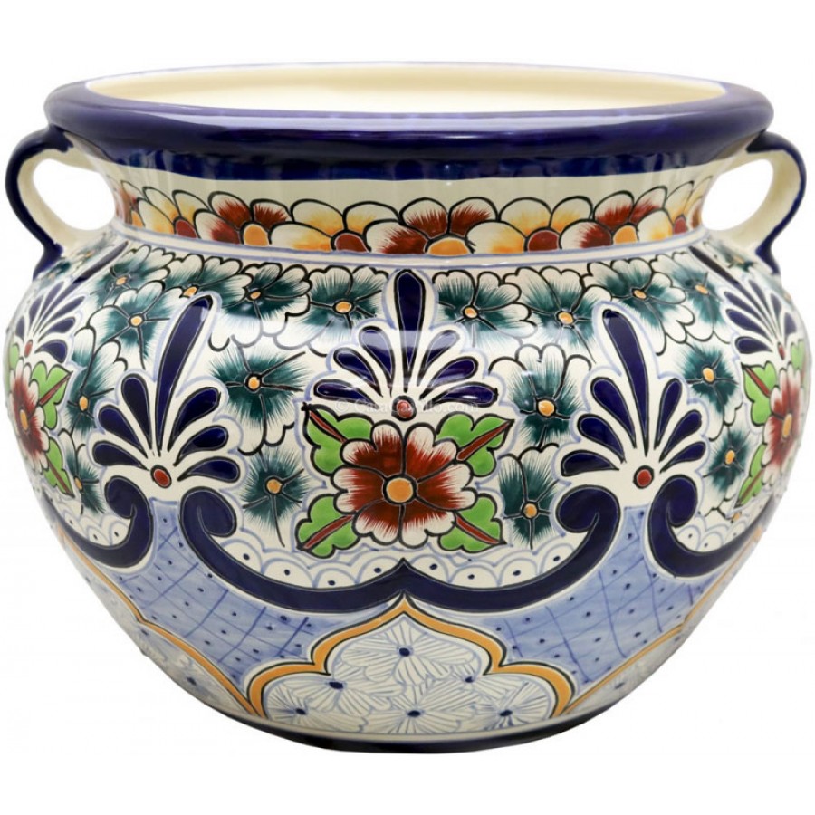 1512758115 90384 Ceramic Talavera Mexican Hand Painted Planters 1 Size1 900x900 