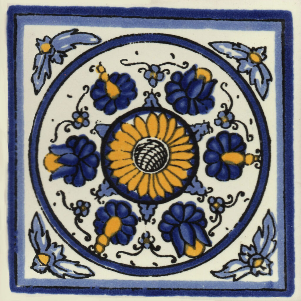 Mexican Talavera Tile Allende