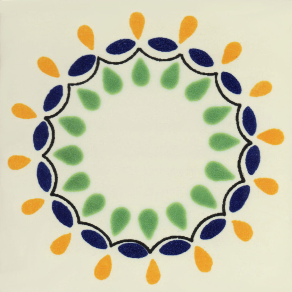 Mexican Talavera Tile Lucero