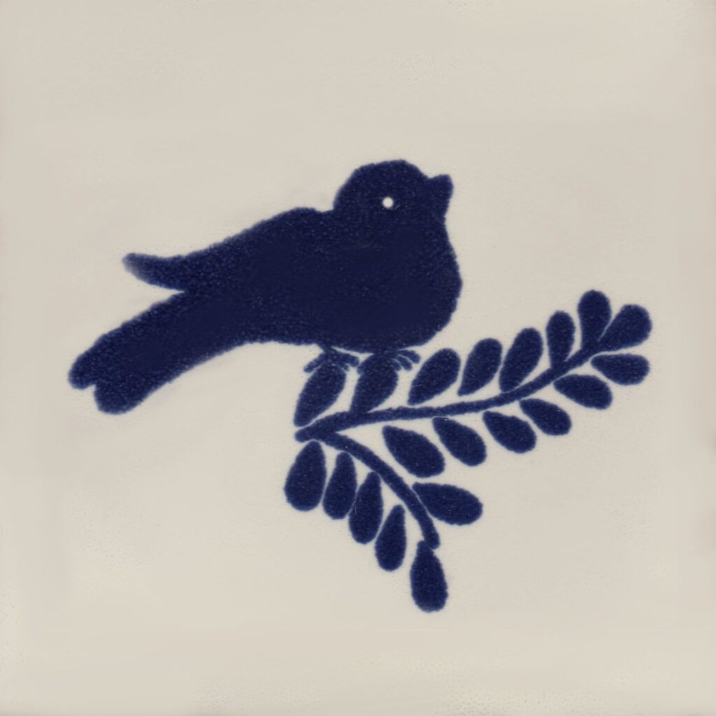 Ceramic Frost Proof Tiles Bird 4