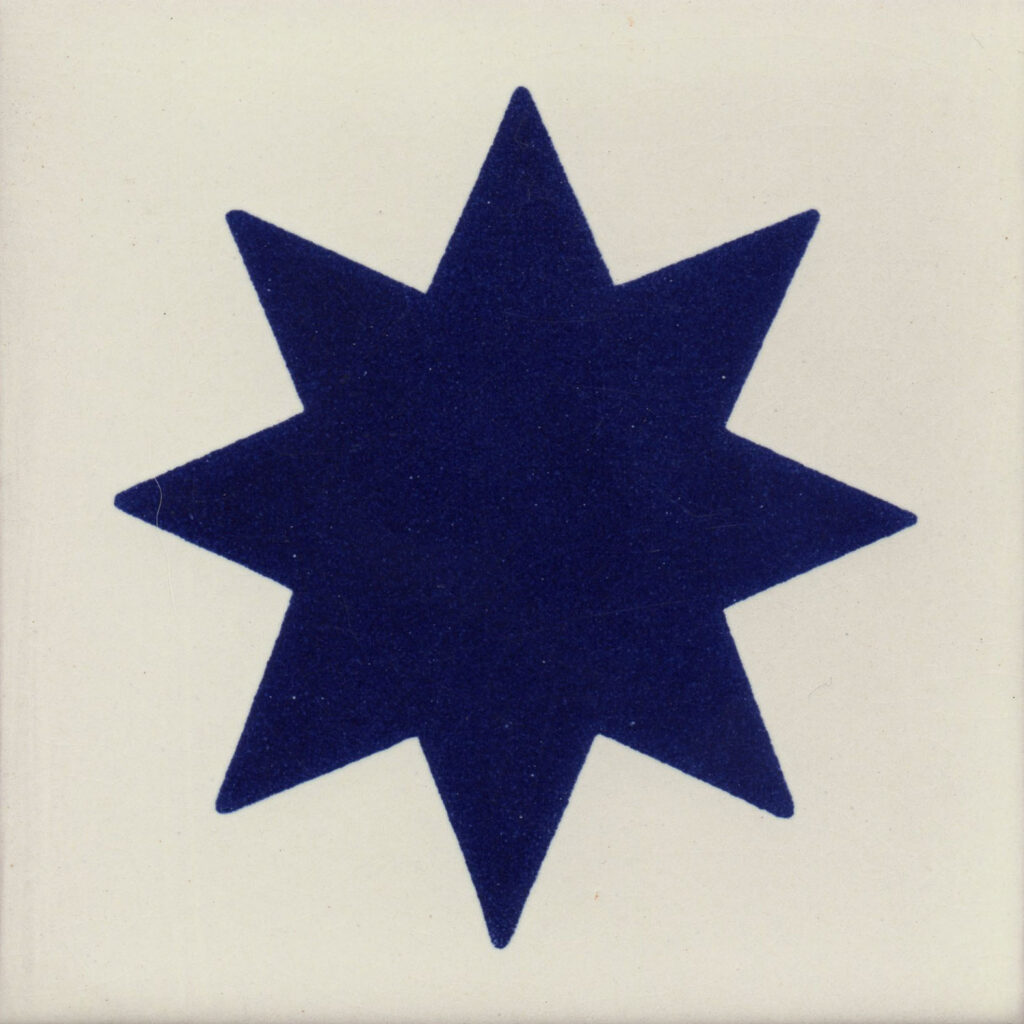 Ceramic Frost Proof Tiles Star