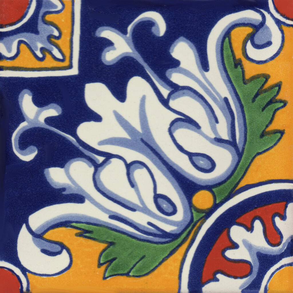 Mexican Talavera Tile Bernal