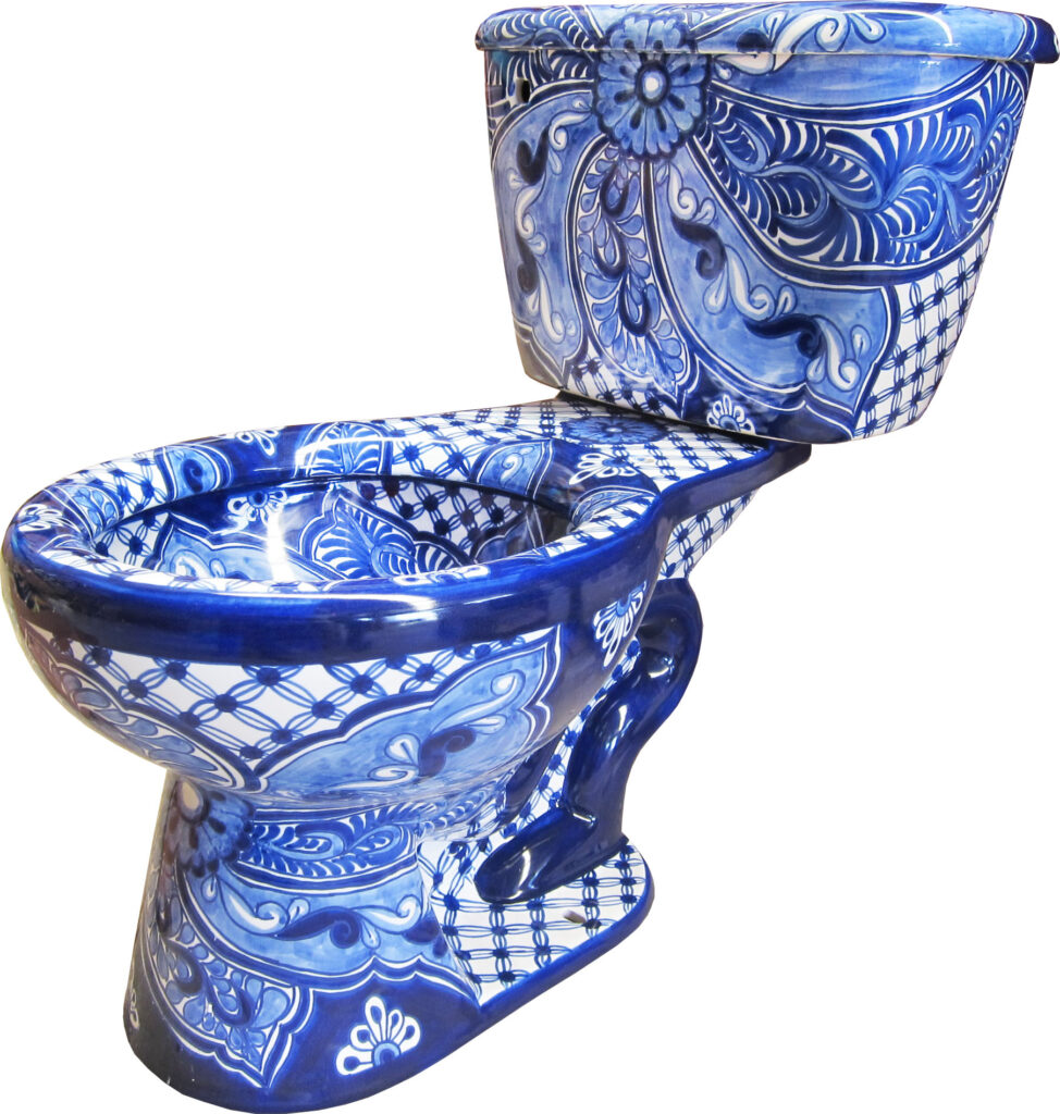 Talavera Toilet Set Veracruz