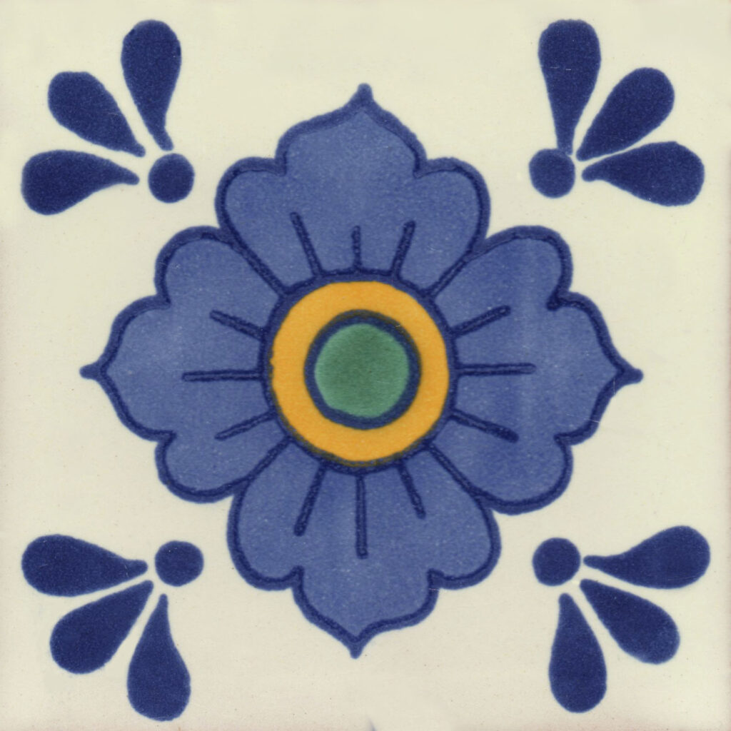 Ceramic Frost Proof Tiles Flowers 11