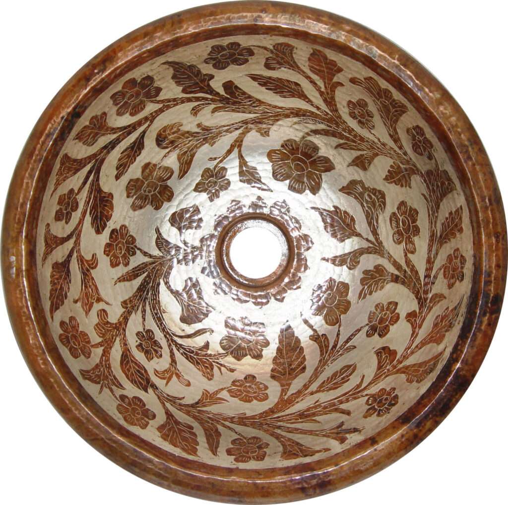 Copper Sink Round Bliss