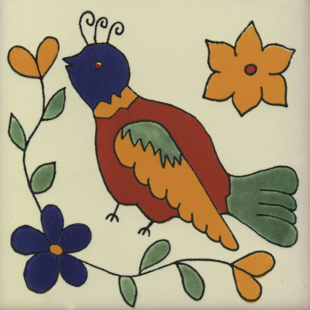 Ceramic Frost Proof Tiles Bird 1