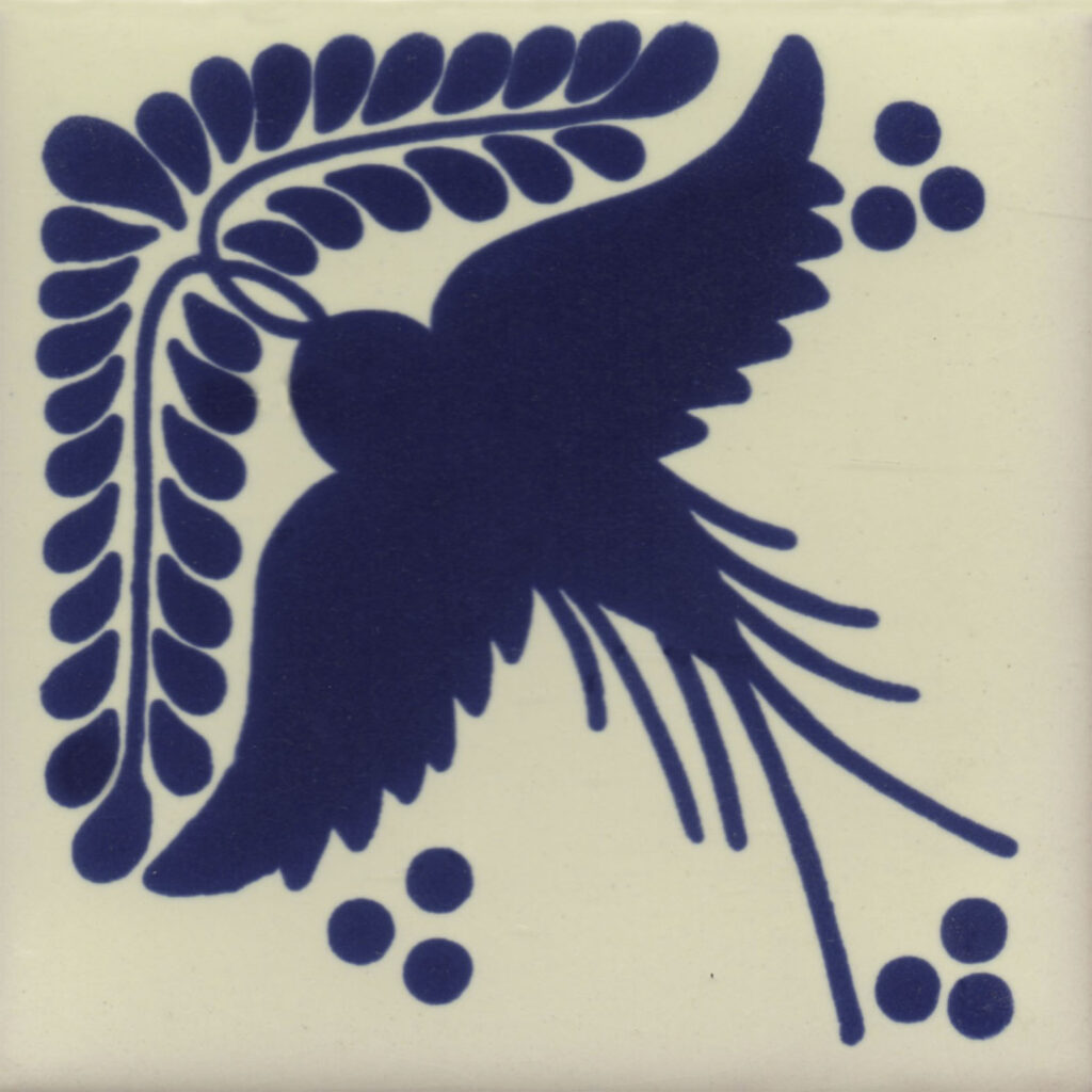 Mexican Talavera Tiles Dove 5