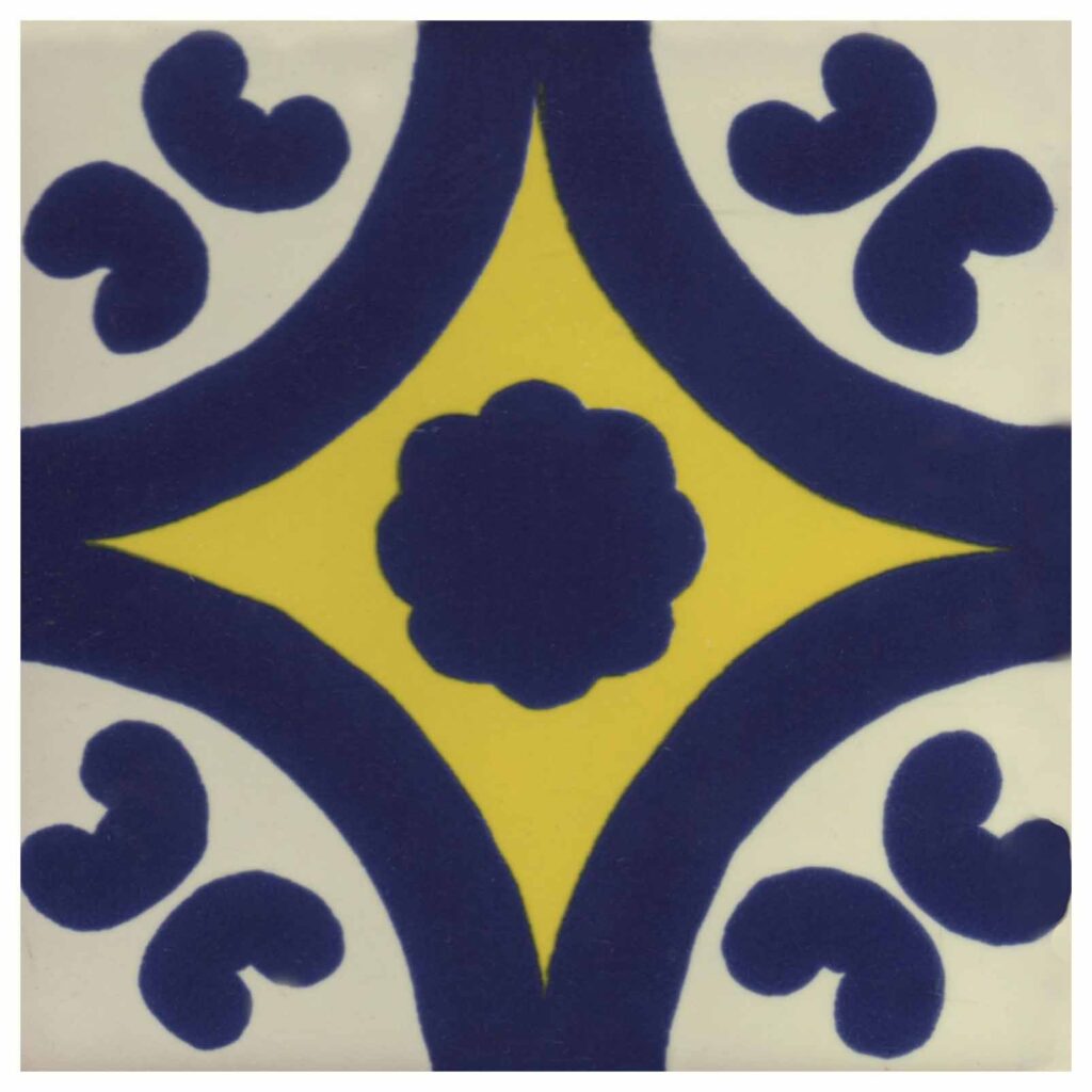 Mexican Talavera Tile Alvarez