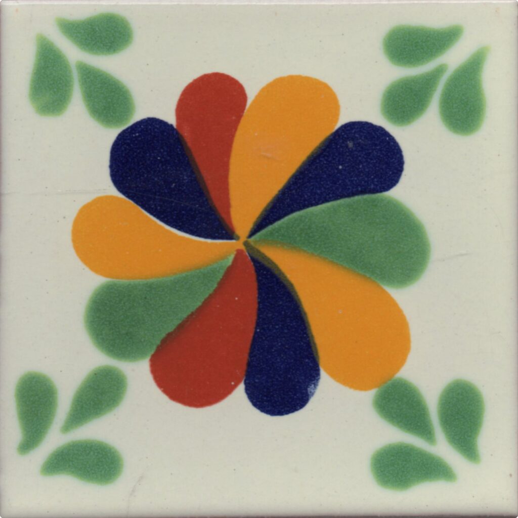 Mexican Talavera Tile Goya