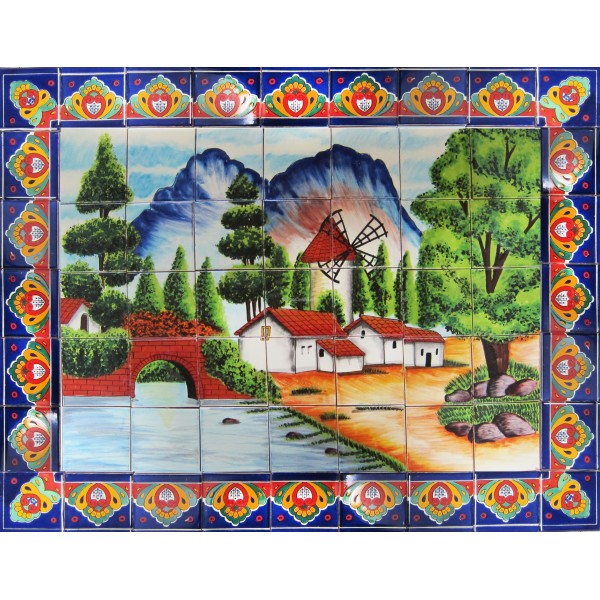 Ceramic Frost Proof Mural Paisaje 1