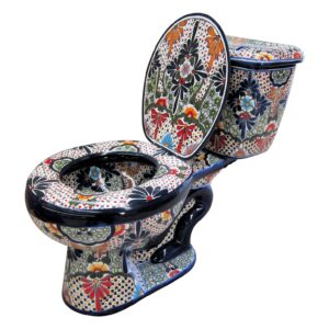 Talavera Toilet Set San Miguel