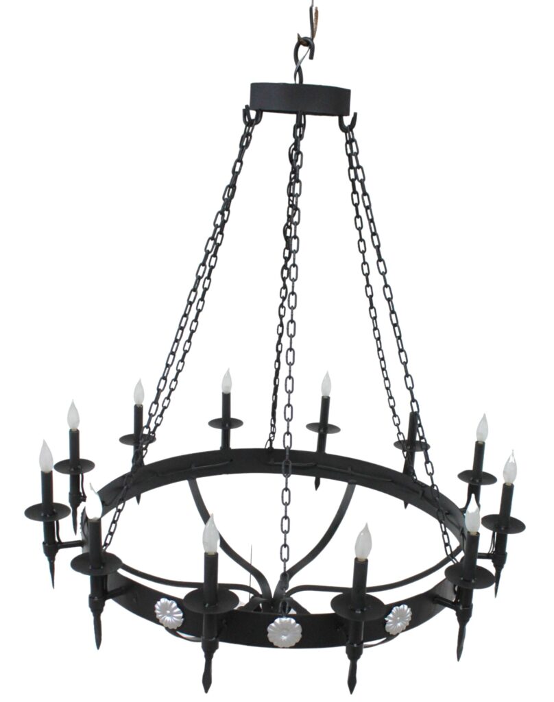 Iron Chandelier Camila