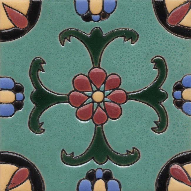 Ceramic High Relief Tile CS95-A – Casa Castillo