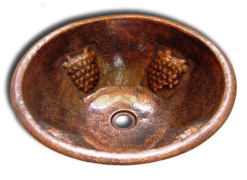 Copper Sink Round Grapes