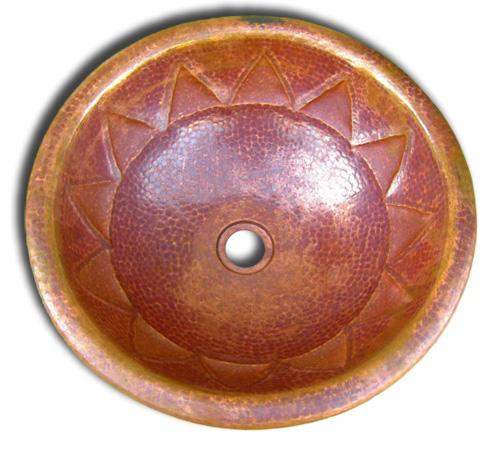 Copper Sink Round Triads