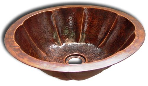 Copper Sink Round Amelia