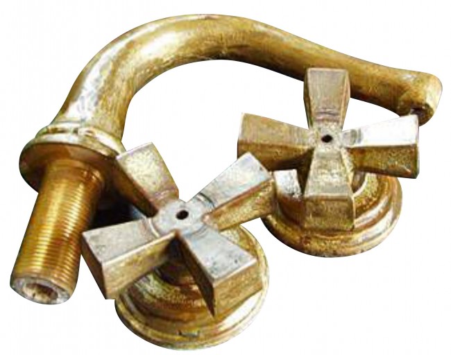 Mexican Bronze Faucets Set Constantina