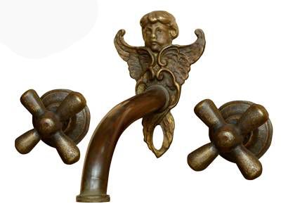 Mexican Bronze Faucets Set Malagon