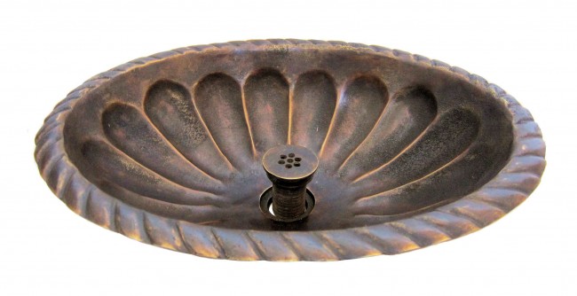 Mexican Bronze Sink Pentagonal