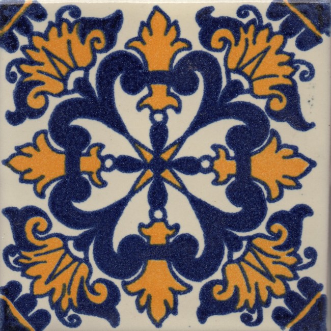 Mexican Talavera Tile Messina 2