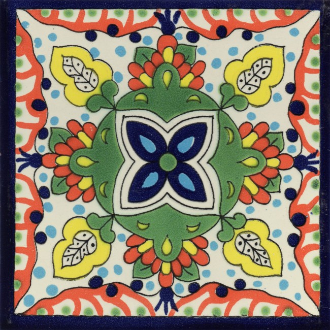 Mexican Talavera Tile Toliman