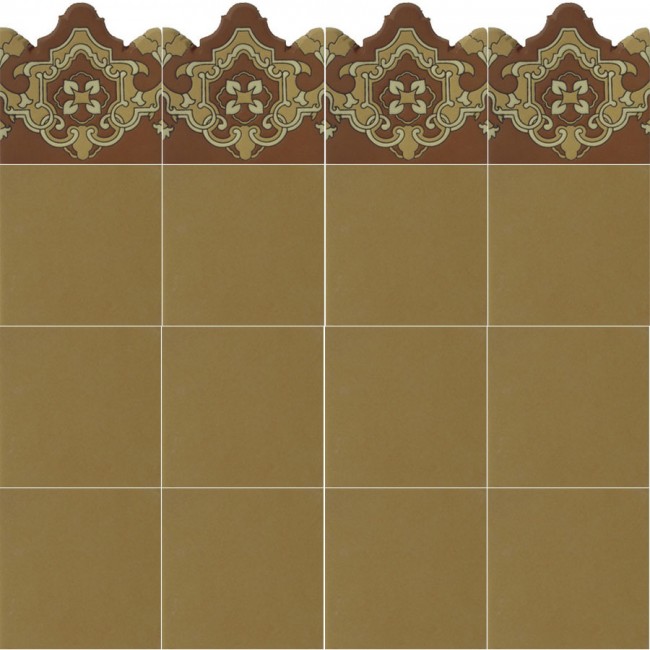 Ceramic High Relief Border Tile Plaquet