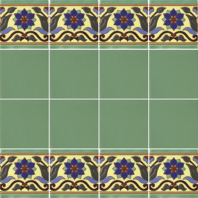 Ceramic High Relief Border Tile Cantalejo