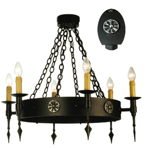 Iron Chandelier Beatriz