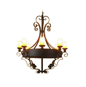 Iron Chandelier Berenice