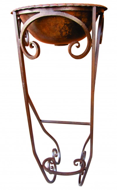 Mexican Iron Sink Stand Maria