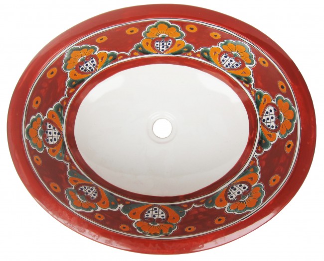 Mexican Talavera Sink Concha