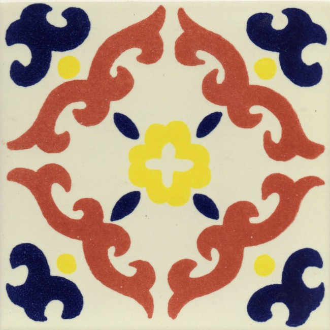 Mexican Talavera Tile Campeche