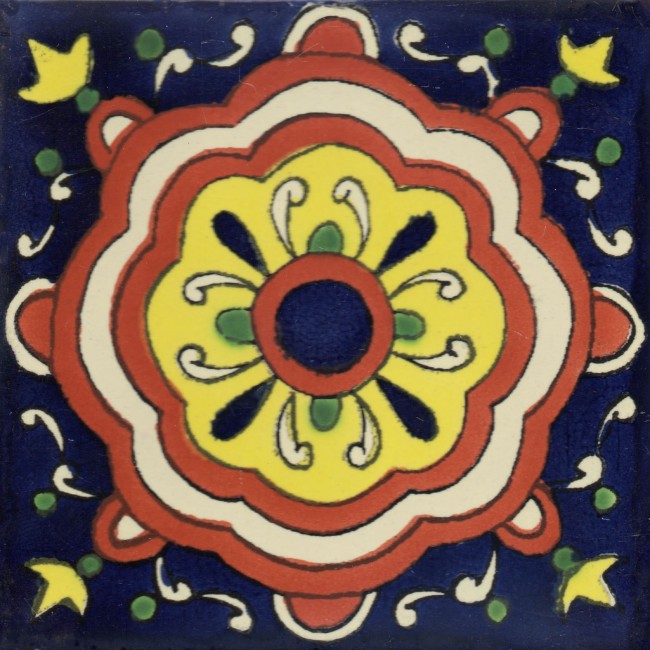 Mexican Talavera Tile Cupula