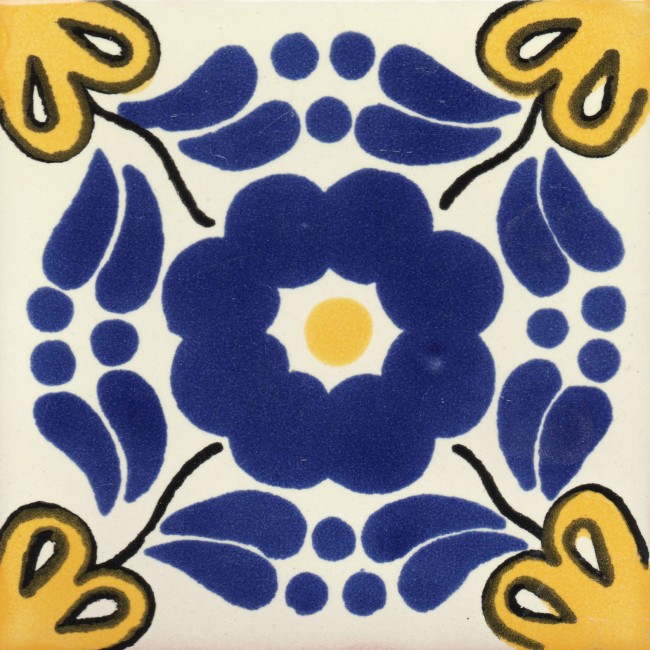 Mexican Talavera Tile Ixcapa