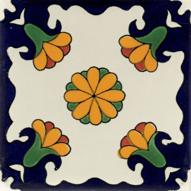 Mexican Talavera Tile Juarez