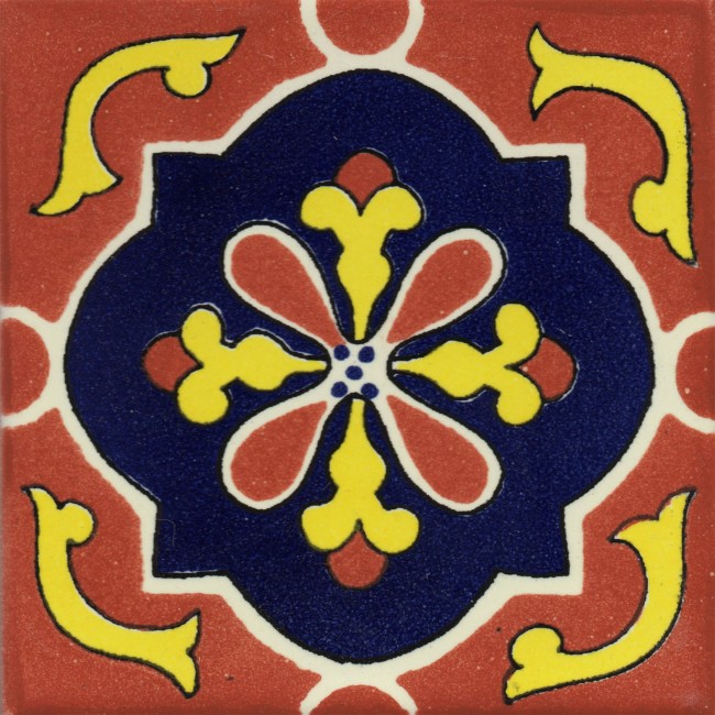 Mexican Talavera Tile Libro