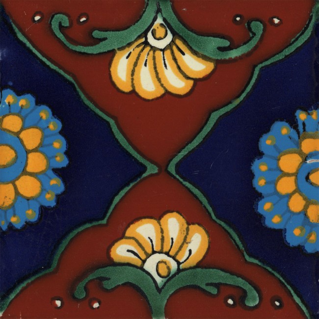 Mexican Talavera Tile Linaja