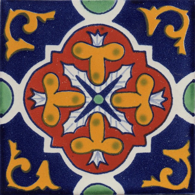 Mexican Talavera Tile Nativitas