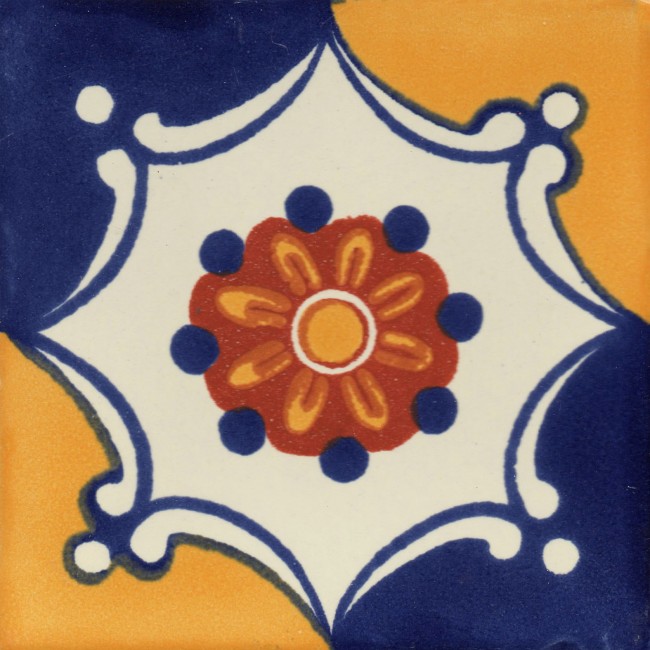 Mexican Talavera Tile Obregon