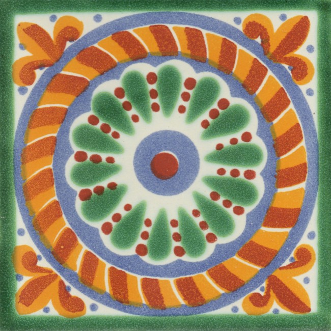 Mexican Talavera Tile Ornado