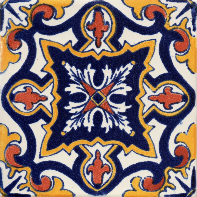 Mexican Talavera Tile Piacensa