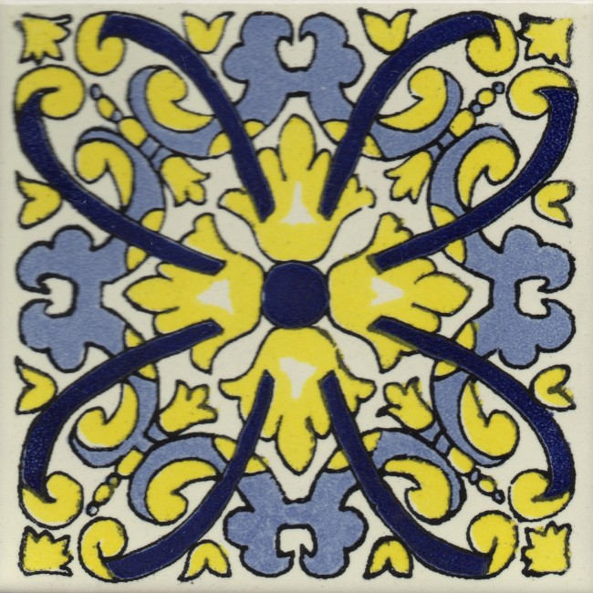 Mexican Talavera Tile San Martin