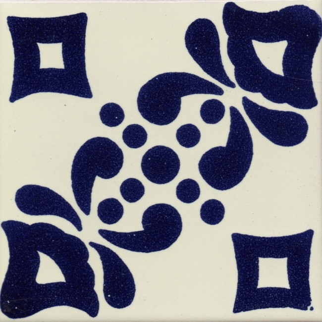 Mexican Talavera Tile Zamora