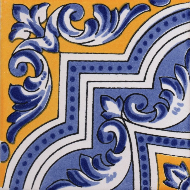 Mexican Talavera Tile Zaragoza