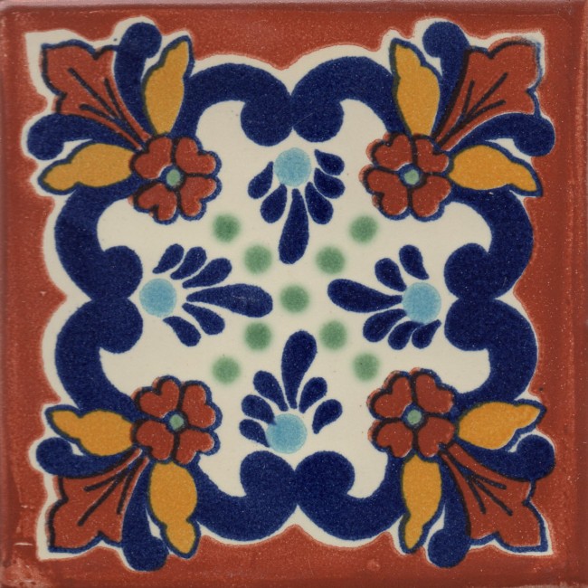 Mexican Talavera Tile Aprilia 2