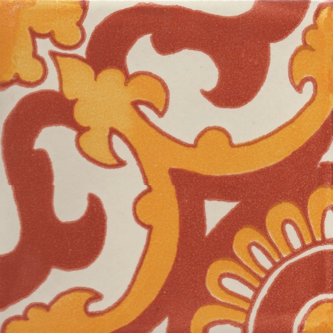 Mexican Talavera Tile Capri Amarillo