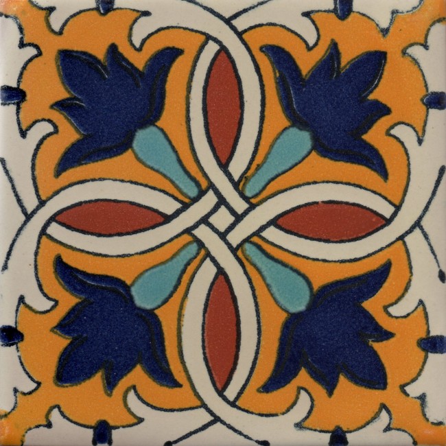 Mexican Talavera Tile Emilia 2