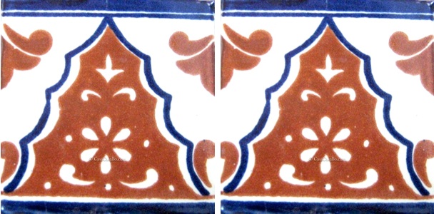 Mexican Talavera Border Tile Cuitzeo