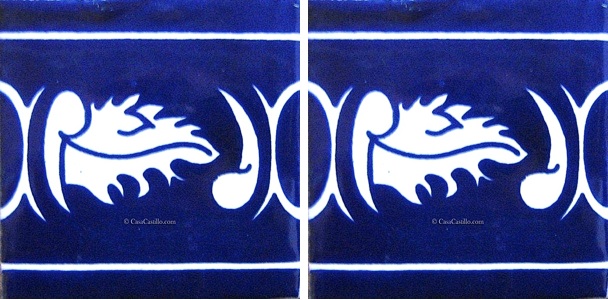 Mexican Talavera Border Tile Ocotlan