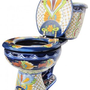 Talavera Toilet Set Vallarta